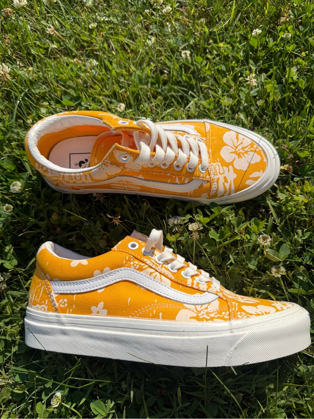Vans Old Skool 36 DX 'Anaheim Factory - Floral Citrus' US WOMEN size8